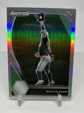 2021 Panini Prizm Draft Picks Mason Auer #PDP161 Silver Prizm