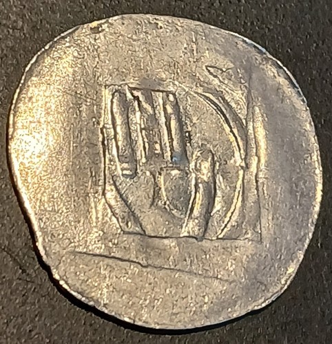 Schwäbisch Hall 1250-1400 Händeheller o.J. (Silber) Gewicht: 17mm, Gewicht:0,6 g
