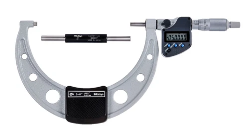 Mitutoyo 293-351-30 - 5" - 6"/152mm Digimatic Mic. RA .0005, IP65 SPC