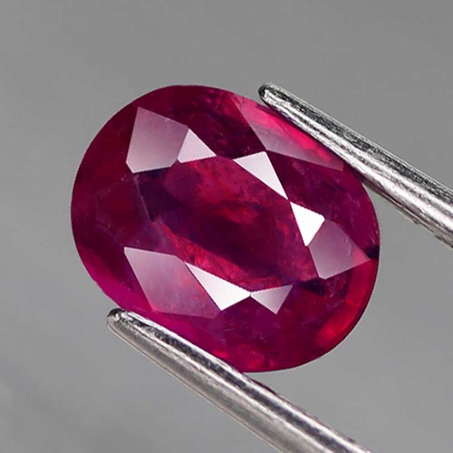 ES 2.36 ct. Rubí Natural Oval Rojo Madagascar - Imagen 4 de 4