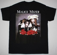 Vtg Malice Mizer Band Short Sleeve Cotton Black All Size T Shirt For Men AG232