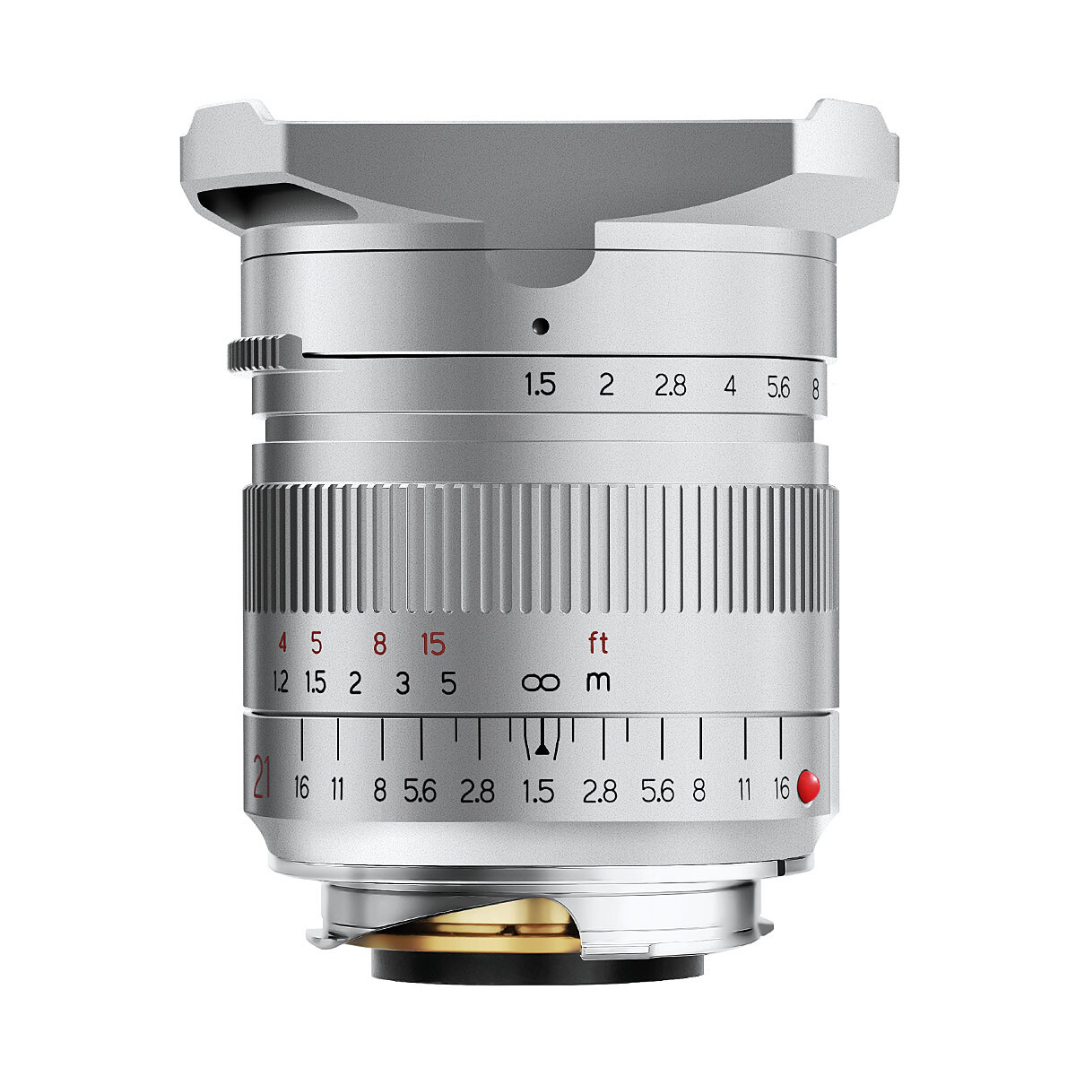 TTArtisan 21mm ASPH for Leica M mount camera =Silver= UK