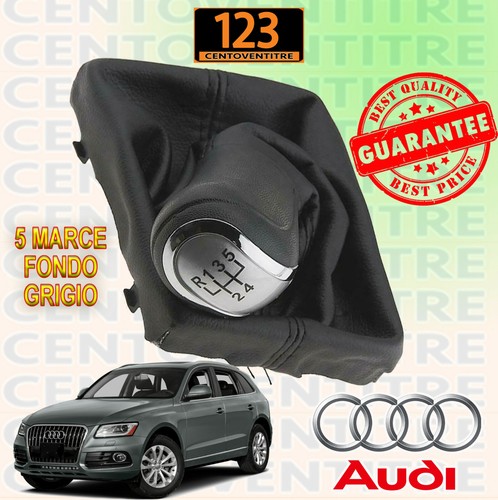 Pomello Del Cambio Leva Per Audi A1 A3 A4 A5 A6 Q3 Q5 Knauf Pelle
