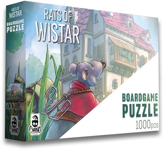 Gadget - Cranio Creations: Boardgame Puzzle - Ratti Di Wistar - Cranio Creations