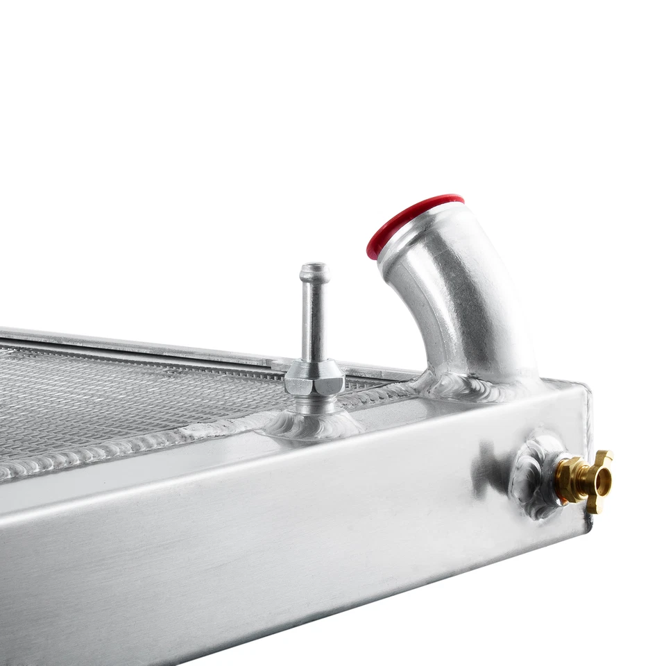 Radiador de 2 filas para Mercedes-Benz 280SE 280SEL 300SEL 1968-1973 2,8 L/3,5 L/4,5 L Foto 4 de 4