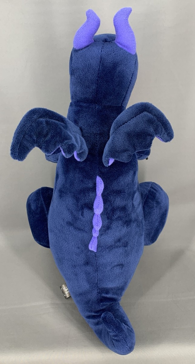 Amuse Darkness Dragon Big Plush Navy Blue 13.5