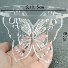 1X Transparent Acrylic Display Stand Clear Stand Base for Toys Holder Display 