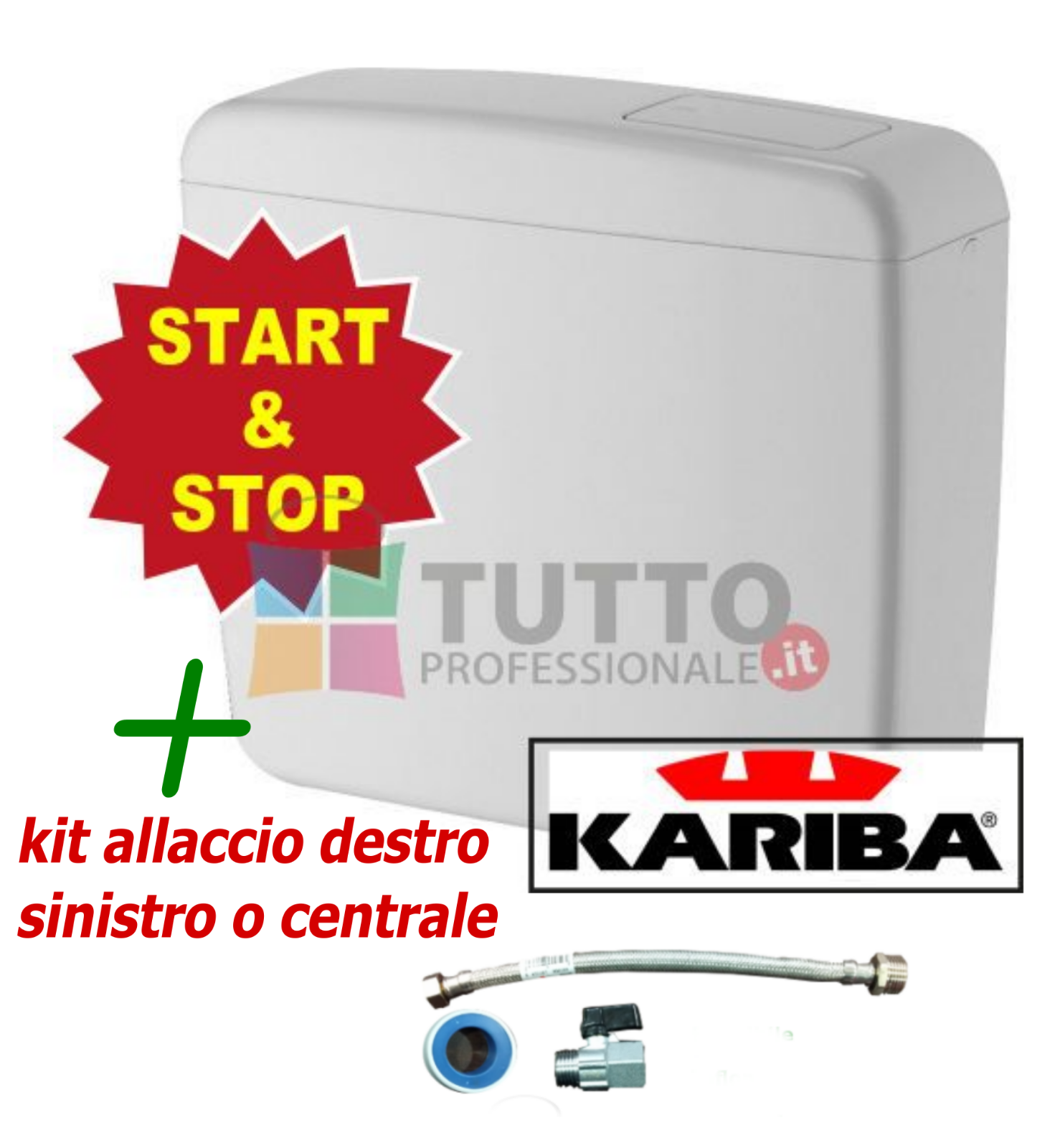 Cassetta Esterna Per Water PUCCI In ABS Con Tubo E Rubinetto - Colore Bianco - Foto 7