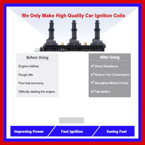 Bobina de encendido 1 pieza UCA1248 para VAUXHALL Signum SATURN Vue 2001-1999 UF279 - Imagen 2 de 7