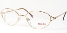 Vintage NiGuRa N 1040 A GOLD UNIQUE RARE EYEGLASSES GLASSES FRAME 51-17-130 mm