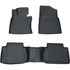 3d All Weather Floor Mats For 2018-2025 Toyota Camry Front Rear Tpe Car Liners