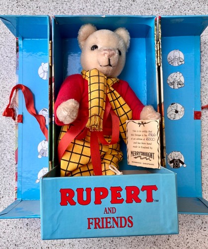 rupert the bear stuffed animal