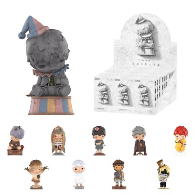 POP MART HIRONO Reshape Series Figures, 9PCs HIRONO Blind Box Figures, Random...