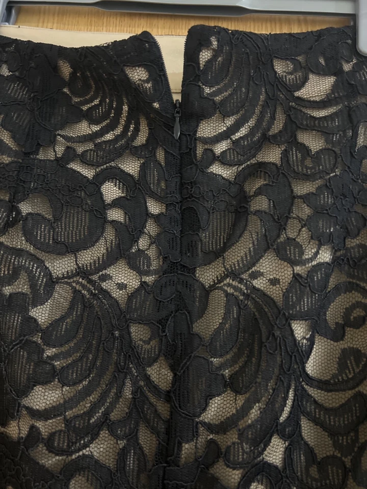 Linea Lace Pencil Skirt floral - UK 8 RRP79 - Image 2 of 4