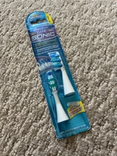 SONIC  Pro Clean Toothbrush Replacement 2- Heads *new*