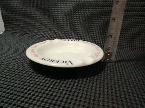 Vtg.Viceroy "The Taste That’s Right” Round Ceramic Ashtray B&W VSP-64-119 - Picture 9 of 9