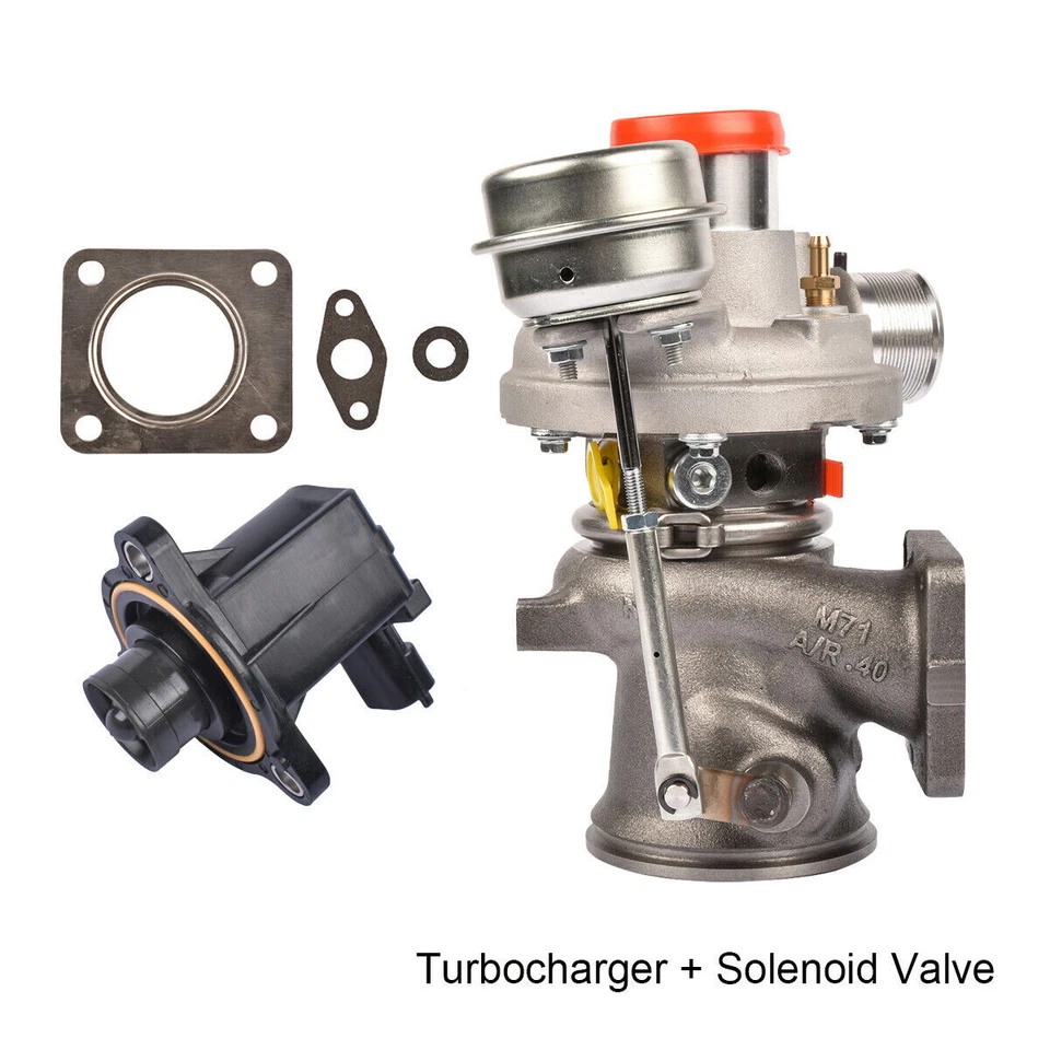 Turbocompresseur + soupape de dérivation pour Fiat 500 Jeep Renegade Dodge Dart - Photo 3/4