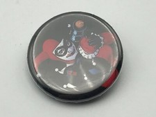 DC Comics USA 1-1/4" Harley Quinn Pin Pinback Button B1