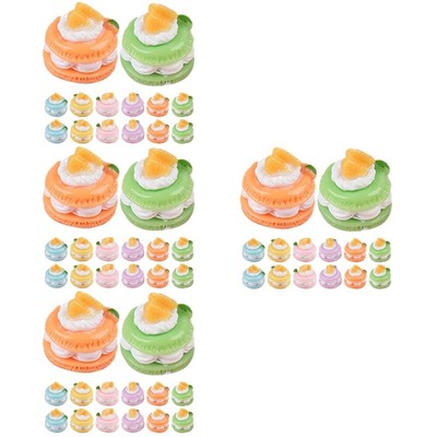  72 PCs Künstliche Kuchenmodelle gefälschte Kuchen Simulation Kuchen