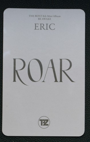 THE BOYZ Be Awake Roar 8th Mini Album Member Photocards POB QR Official - Picture 16 of 165