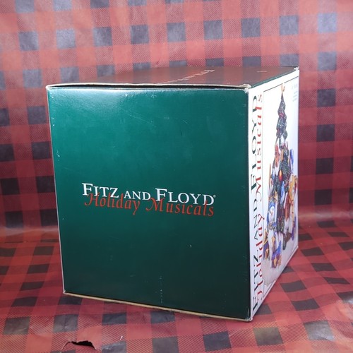 Fitz & Floyd Holiday Musicals The Flurries ”We Wish You a Merry Christmas” Tree - Picture 12 of 18