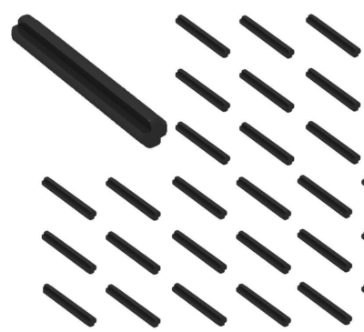 ☀️NEW LEGO Technic 25x BLACK Axle 5L Short Rod Mindstorms NXT | eBay