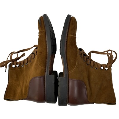 Mens Coach Bleecker Brown Suede Lace Up Boots Size 13D 6591 GUC Style G1547 s-l400.jpg main image 2