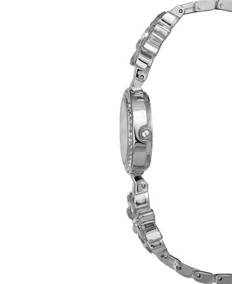 ??Charter Club Watch Silver-Tone Crystal Flower Ladies Bracelet Quartz 25 MM NEW NEW CHARTER CLUB SILVER-TONE CRYSTAL FLOWER LADIES BRACELET  main image 4
