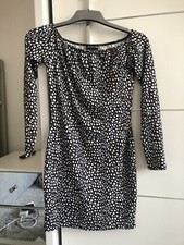 Black And White bodycon Dress By Pretty Little Thing size 10