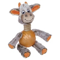 Nobby Hundespielzeug Kuh PlüSch 32Cm Mit Squeaker & Tpr FüR Welpen Und Hunde