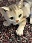 Vintage Japan Cat Figurine Ceramic Mid Century 1950s — photo 4