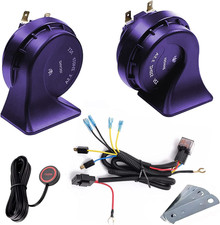 Car Horn Truck Horns 12V, Train Horn Waterproof High Low Dual Tone Universal Fit