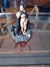 Berliner Zinnfigur „Der Tod“.  Erotik Figur. Größe: 90 mm. Rarität.