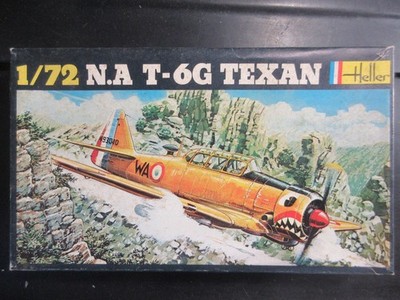 HELLER 1/72 NORTH AMERICAN T-6G TEXAN  #276  vintage