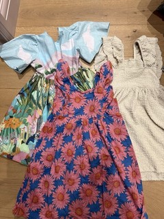Cute Summer Dress Size 8 9 Years Zara H&M Tu Girls Bundle Good Quality Lovely