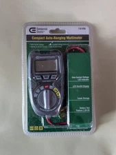 Commercial Electric Compact Auto-Ranging Multimeter Tests 1.5-9V "730-696"