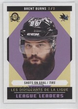 2017-18 O-Pee-Chee League Leaders Retro Brent Burns #595 8hk