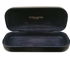 Coach Black Eyeglass Case Pre-owned Condition