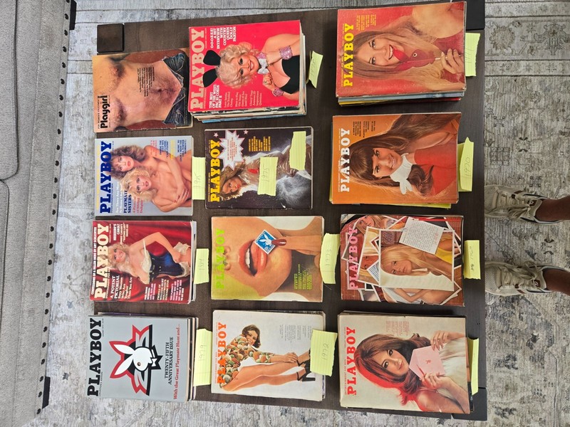 1968-1985 Playboy Magazine - 41 magazines