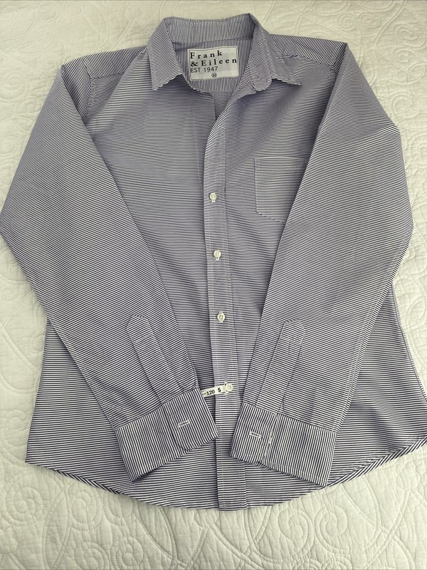 Frank & Eileen Striped Button Down Shirt