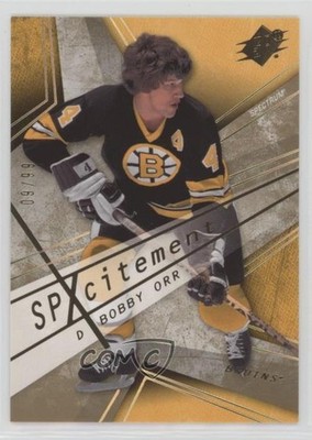 2008-09 SPx SPXcitement Spectrum 9/99 Bobby Orr #X6 HOF 0o5t