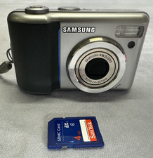 Samsung Digimax S800 Digital Camera 8.1 MP -SILVER-USED/WORKS
