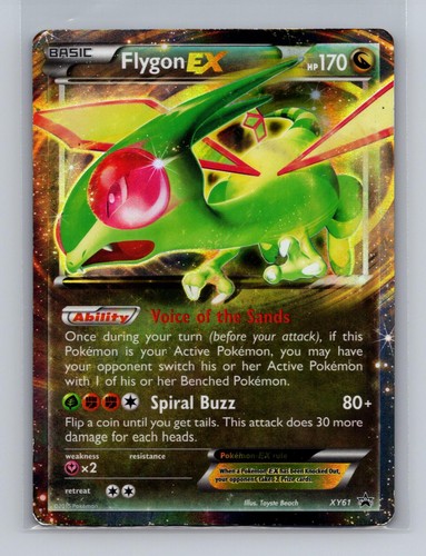 Flygon EX XY61 Holo Promo XY Promo Pokemon Heavily Played
