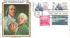 #2036 US - Sweden Combo Colorano FDC (02019832036002)