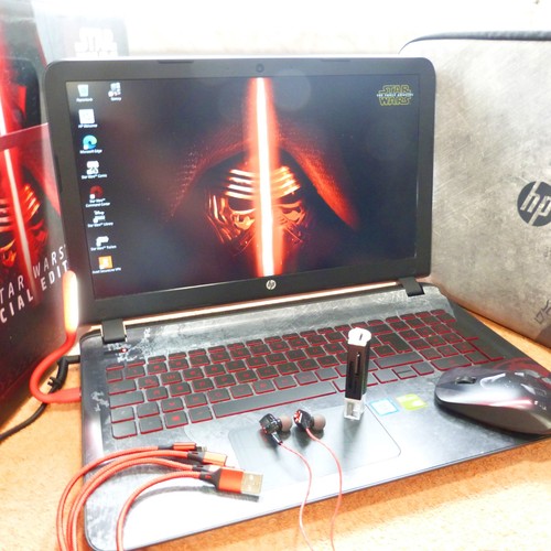 HP 15 AN STAR WARS SONDER EDITION mit BANG OLUFSEN SOUND Windows 11 TURBO i7 - Afbeelding 2 van 17