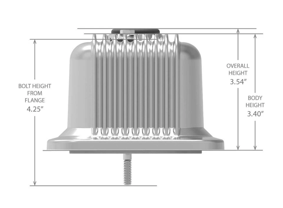 Крышки ребристых клапанов Holley для двигателей Chevy малого блока - полированные - 241-248 - Изображение 3 из 3