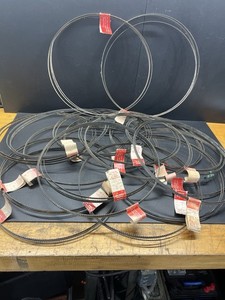 QUANTITY of 20.  116" x 1/4 inch bandsaw blades 6 TPI Carbon Steel  NOS