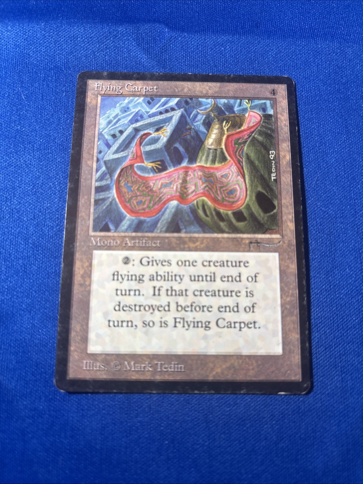 FLYING CARPET MP Arabian Nights Original mtg Magic fast shipping