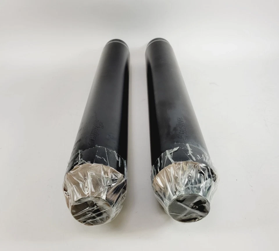 2014-18 Indian Chief OEM Thunderstroke Stage1 Slip-On Exhausts Black 2879768-266 - Image 2 of 3