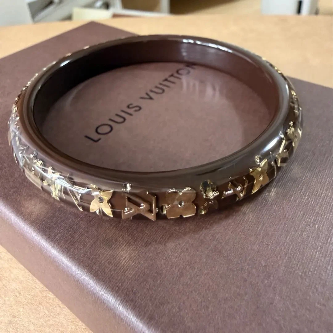 Louis Vuitton Bangle Brown Fashion Bracelets for sale | eBay